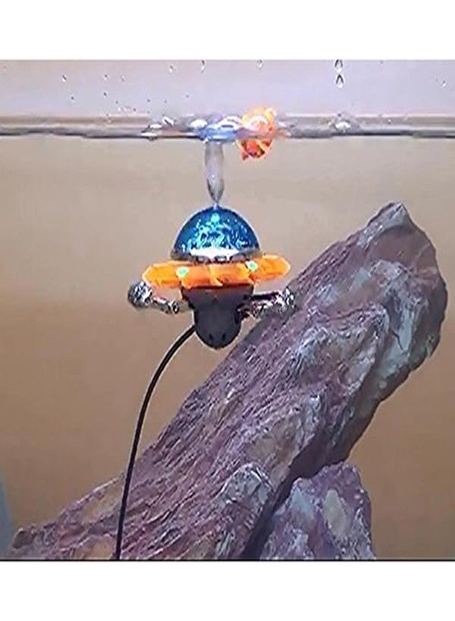 FONDOTIN Aquarium Air Pump Floating Aerobic Pump Toy for Fish Tank Bubbler Ornament 3.54 Inch Aquarium Decor Accessory - Image 3
